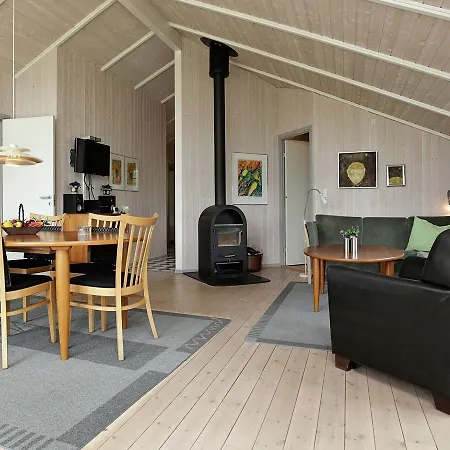 Three-bedroom Holiday In 1 Feriehus Bogø By